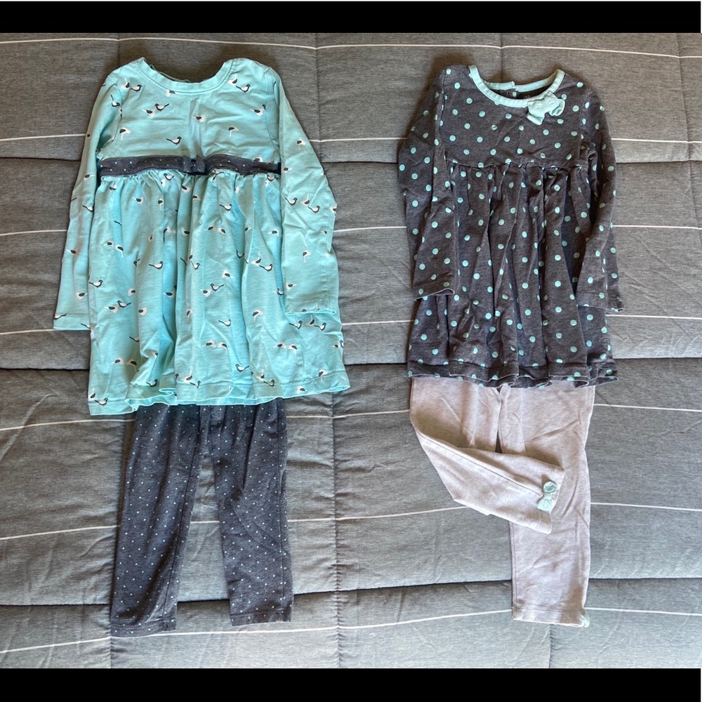 Little Me Top & Bottom set x2